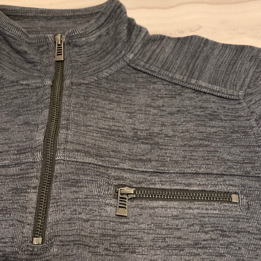 Calvin Klein 1/4 Zipper Turtleneck Sweatshirt